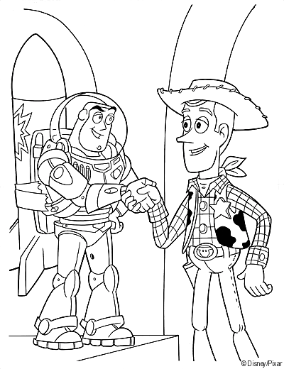 Toy Story printable coloring pages